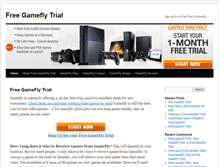 Tablet Screenshot of freegameflytrial.com